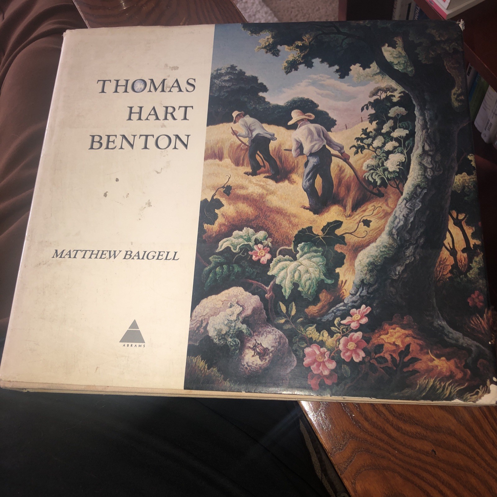THOMAS HART BENTON Matthew Baigell HCDJ American Art Abrams Coffee Table Book