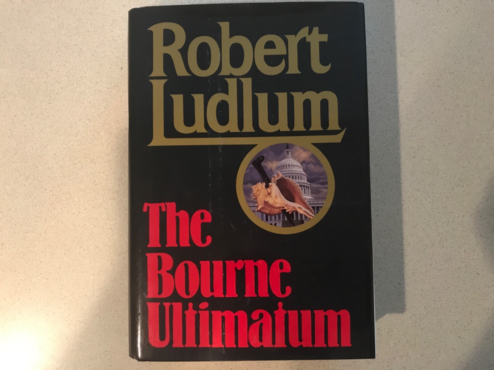 The Bourne Ultimatum by Robert Ludlum (1st Edition, 1990), Hardcover