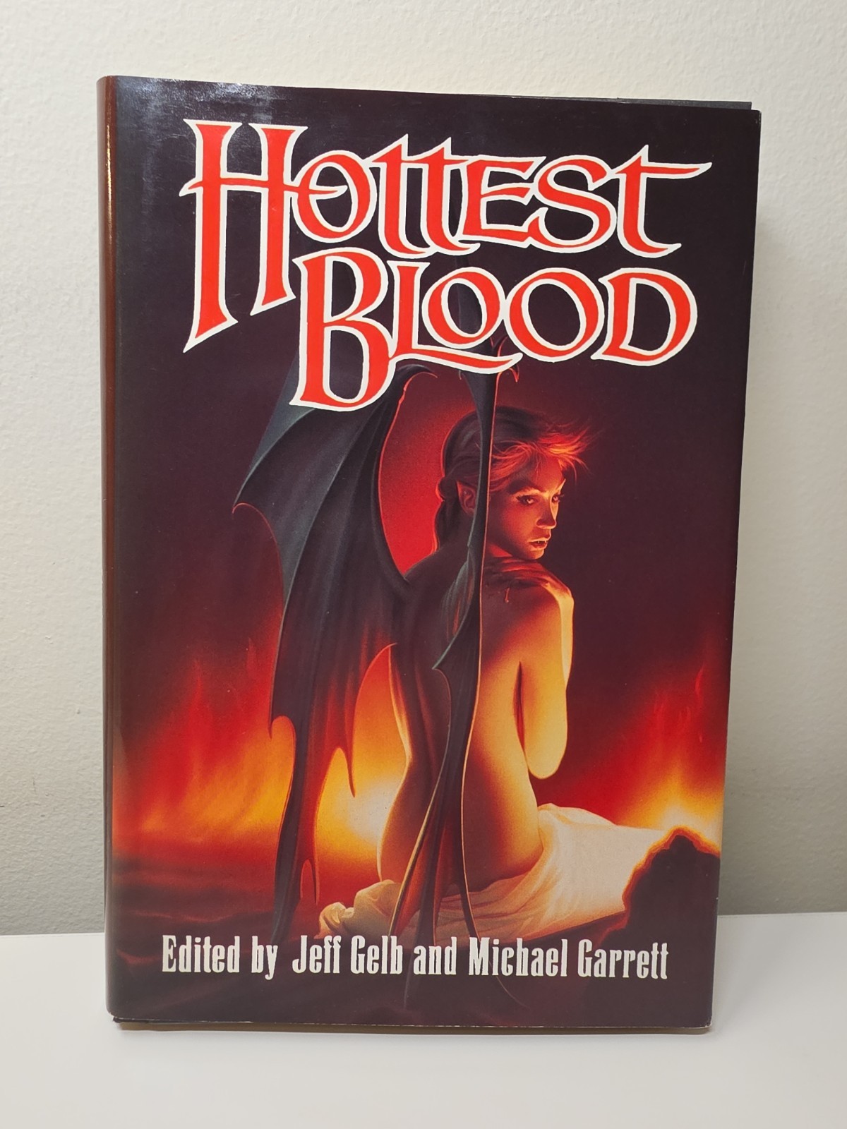 HOTTEST BLOOD hardcover with dust jacket 1993 Jef Gelb Michael Garrett anthology