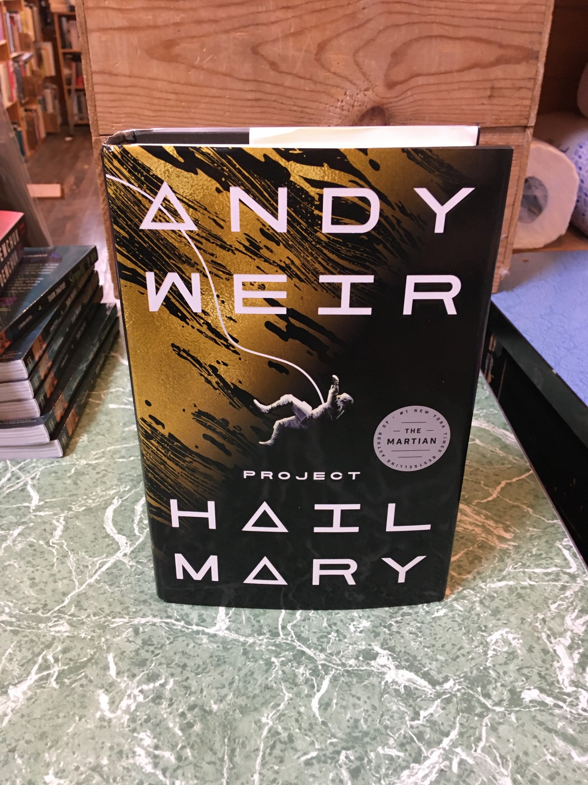 ANDY WEIR Project Hail Mary HB Ballantine 2021 1st/1st Sci Fi Martian