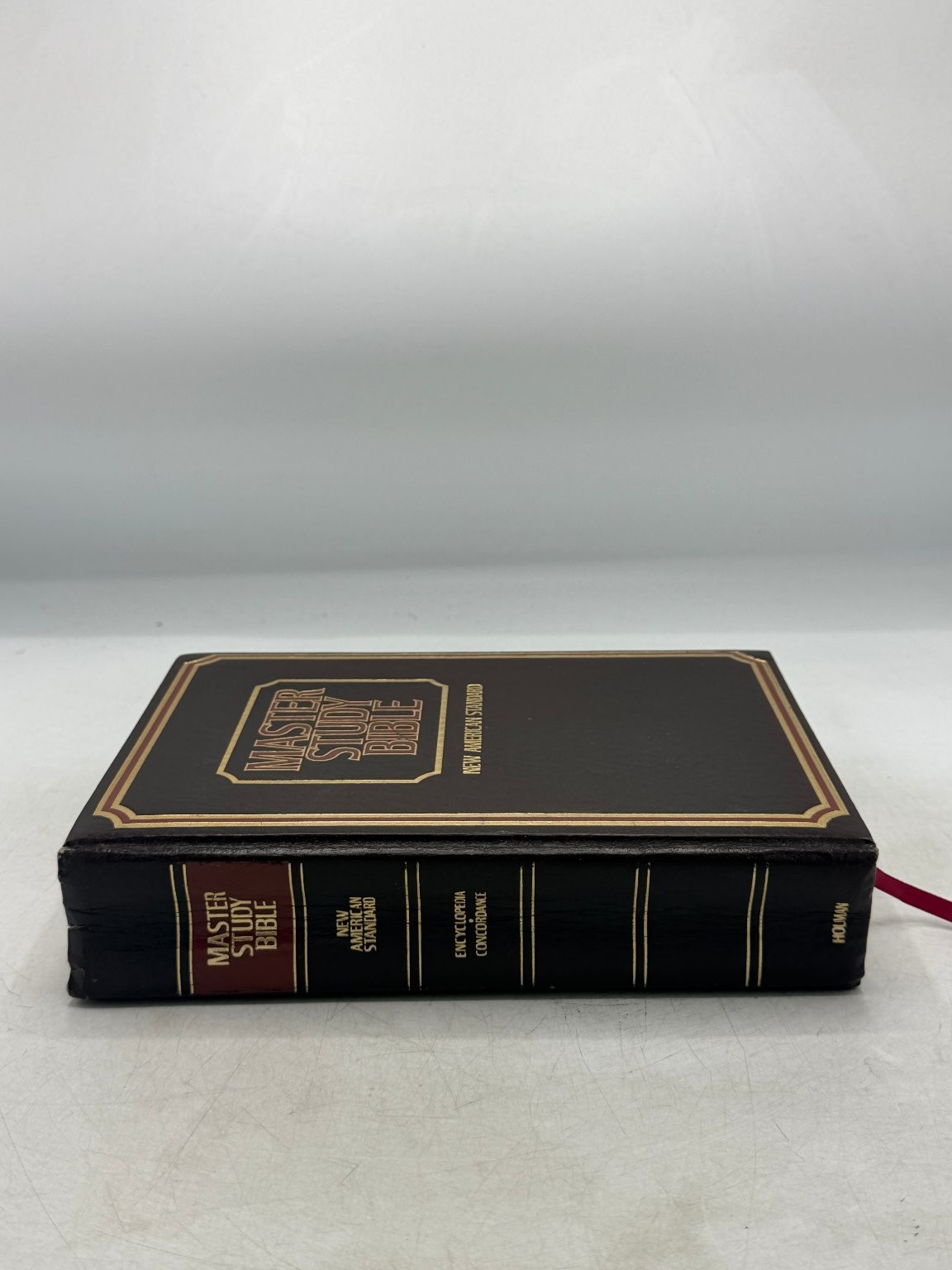 Master Study Bible NASB 1981 Holman Bible Publishers Red Letter Edition