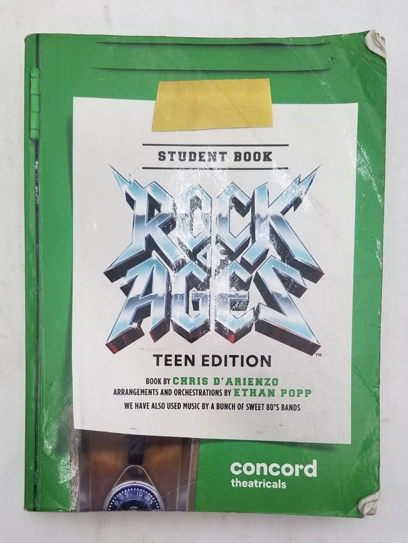 Rock of Ages Teen Edition-Student Book Concord Theatricals