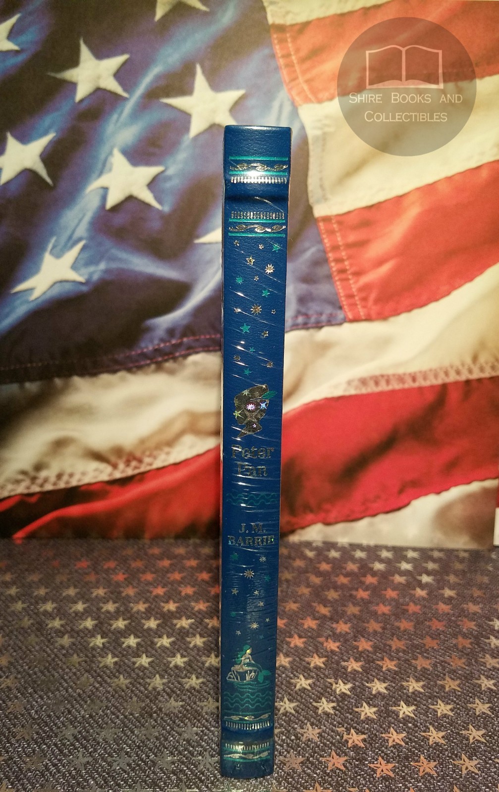 NEW SEALED Peter Pan Bonded Leather Collectible Hardcover Children’s Edition