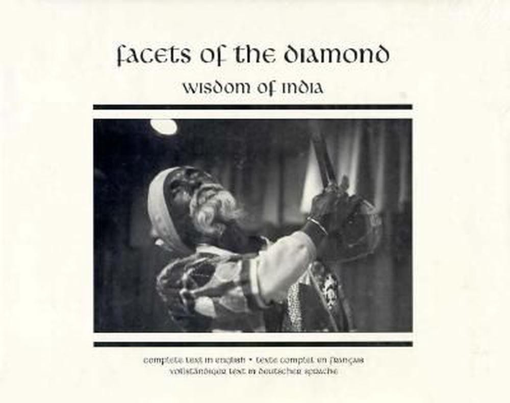 Facets of the Diamond: Wisdom of India by James Capellini (English) Hardcover Bo