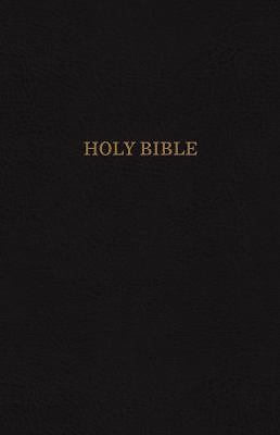 KJV Holy Bible: Personal Size Giant Print with 43,000 Cross References, Black Le