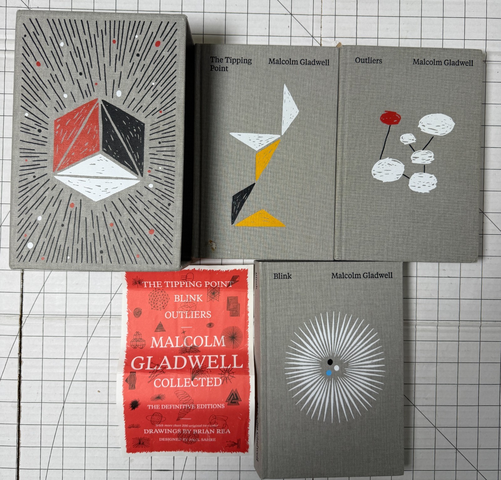 Malcolm Gladwell Collected The Definitive Editions Box Set of 3 2011, Hardcover