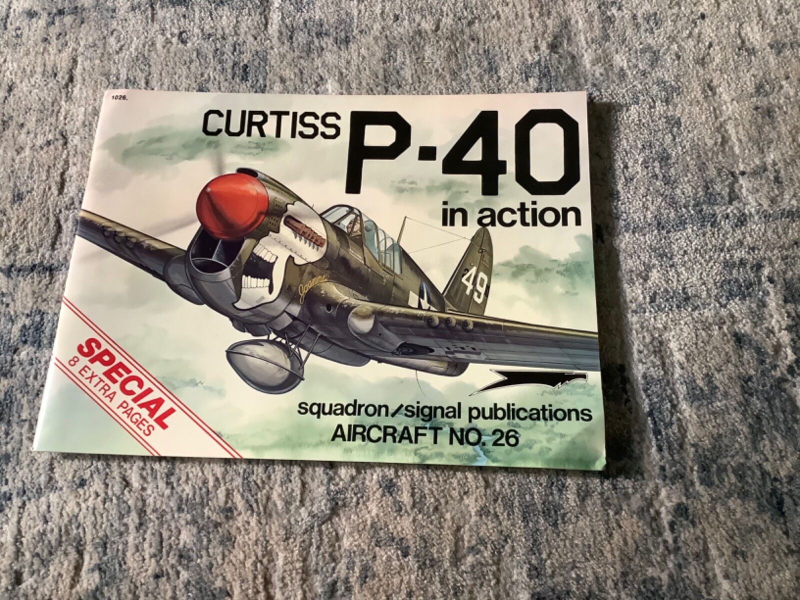 Squadron P-40 in action. 58 Pages SC