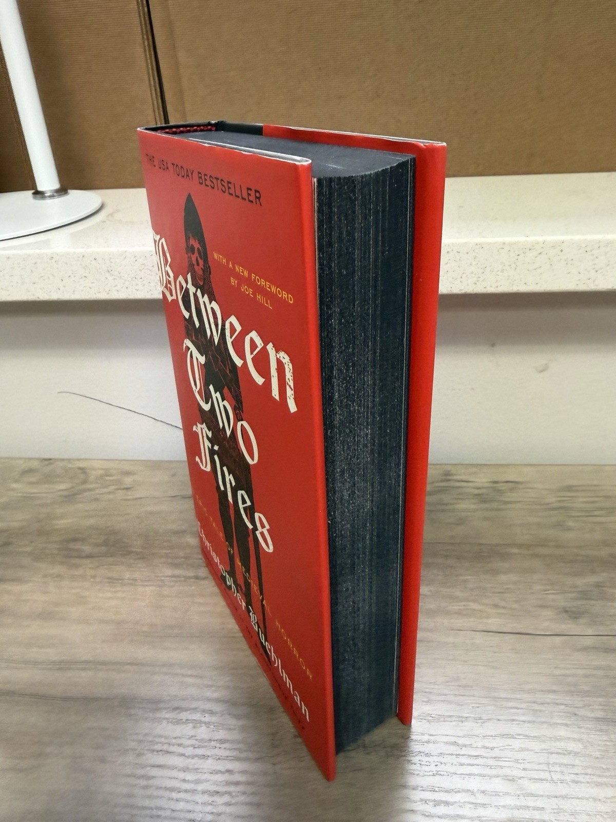 Between Two Fires Buehlman Christopher Hardcover Book Adult Owned HC