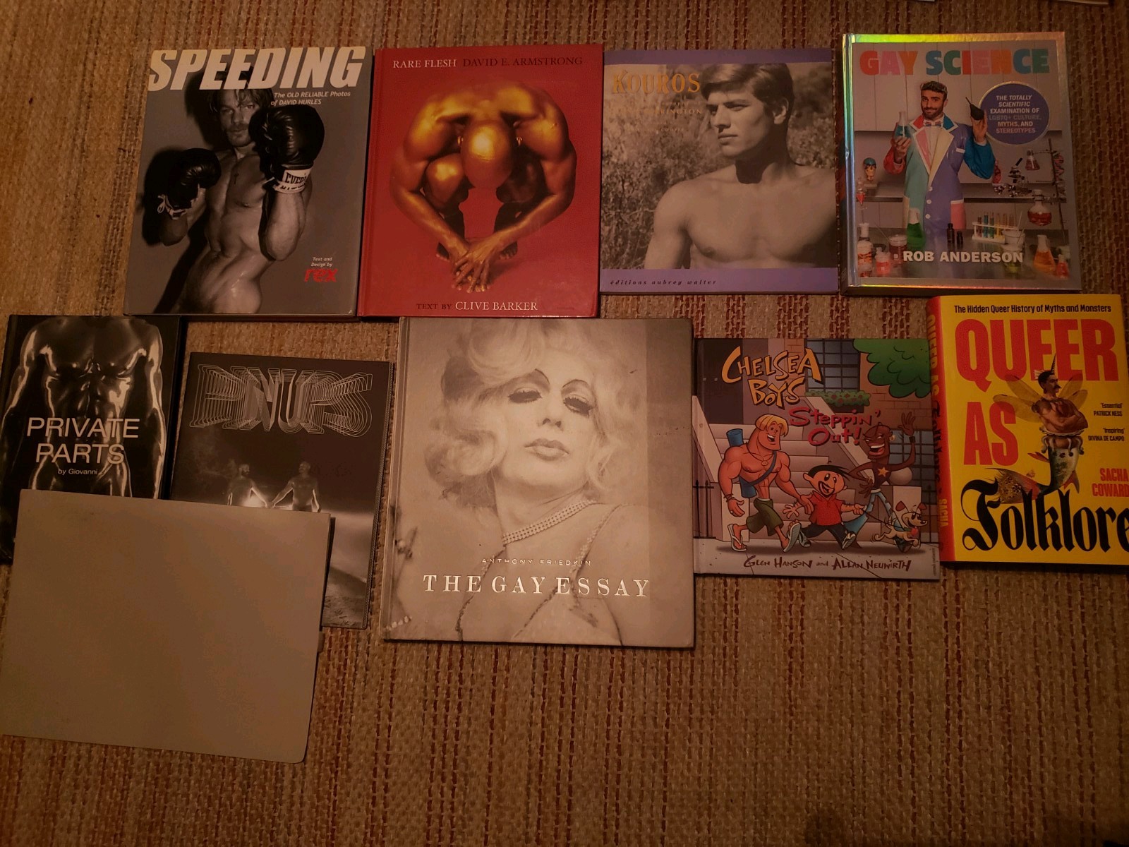Speeding The Old Reliable Photos David Hurles REX private parts gay 9 books