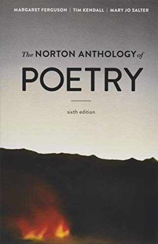 The Norton Anthology – Paperback, by Ferguson Margaret; Kendall – Acceptable q