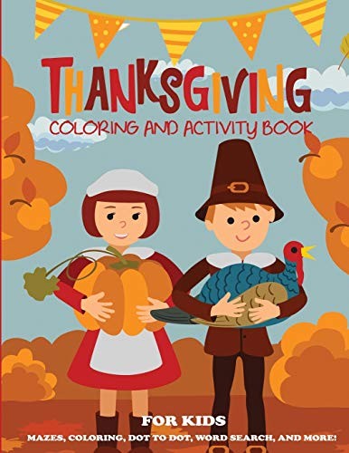 Thanksgiving Coloring Book and Acti…, DP Kids Activit