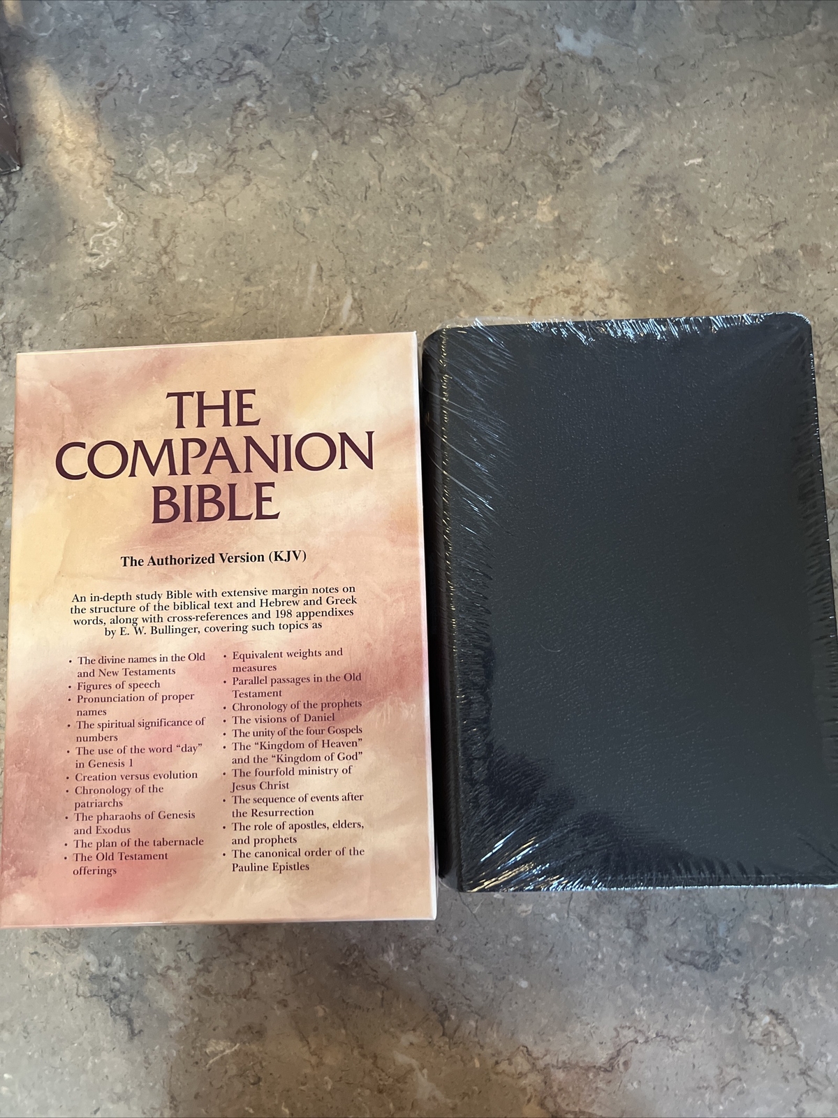 The Companion Bible-KJV Sealed (Leather / Fine Binding) In Box