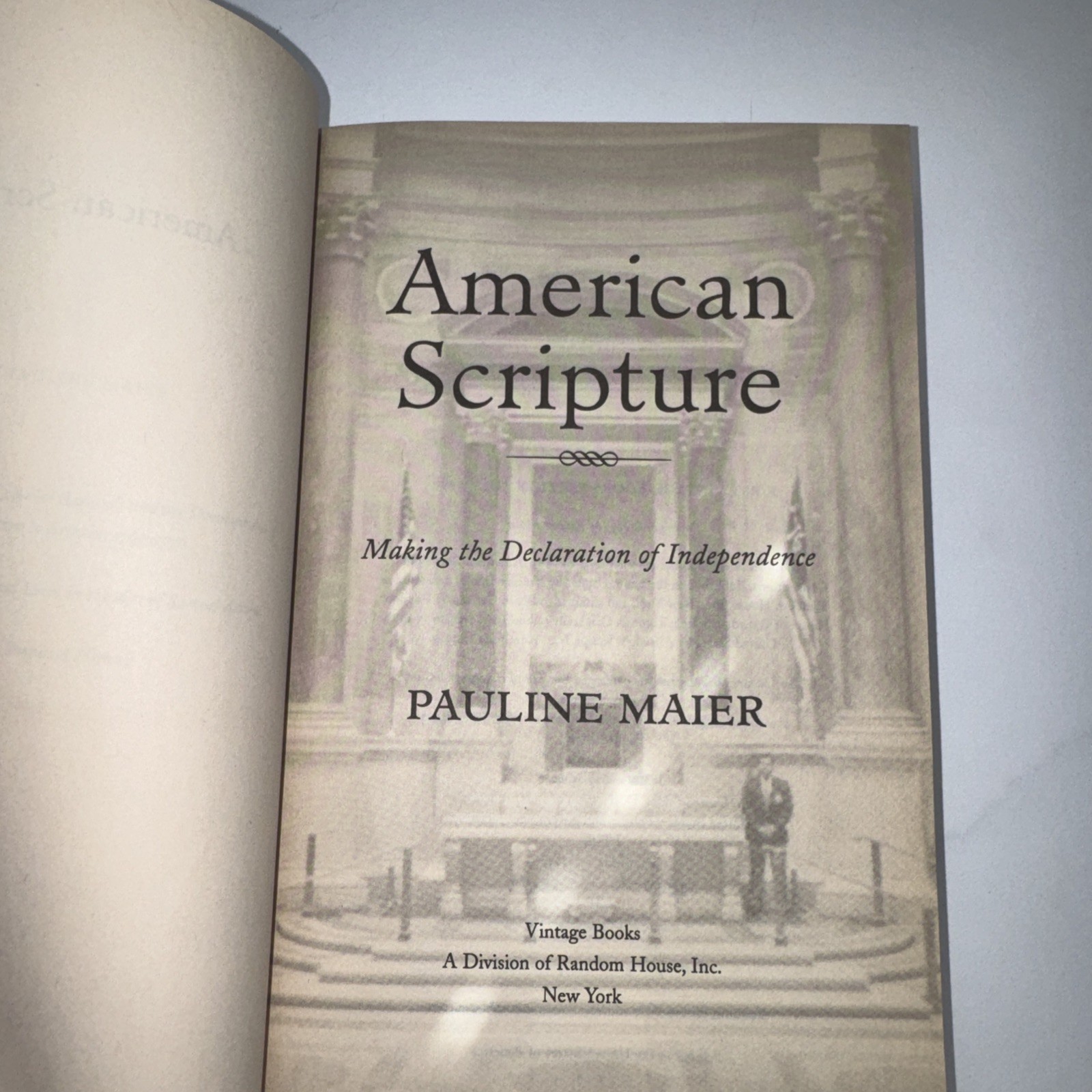 American Scripture : Making the Declaration of Independence by Pauline Maier…
