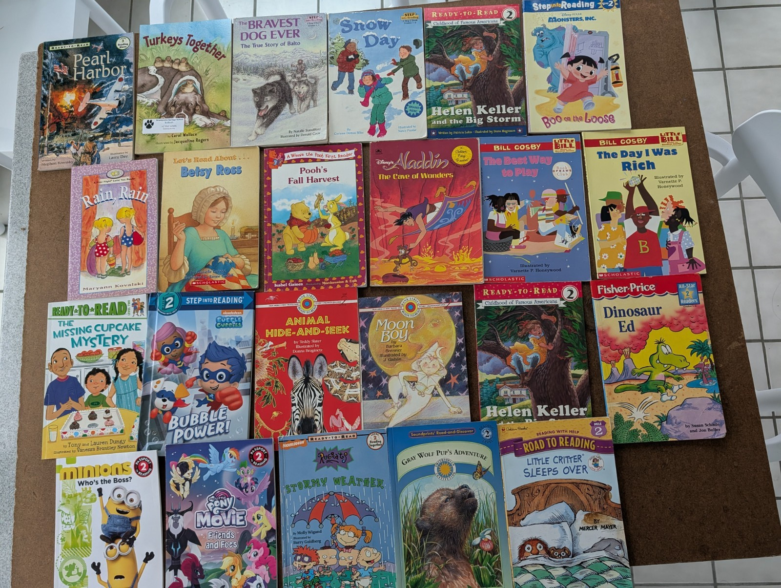 Lot 23 Level 2 Early Readers – Step into Reading, Ready To Read – Various Topics