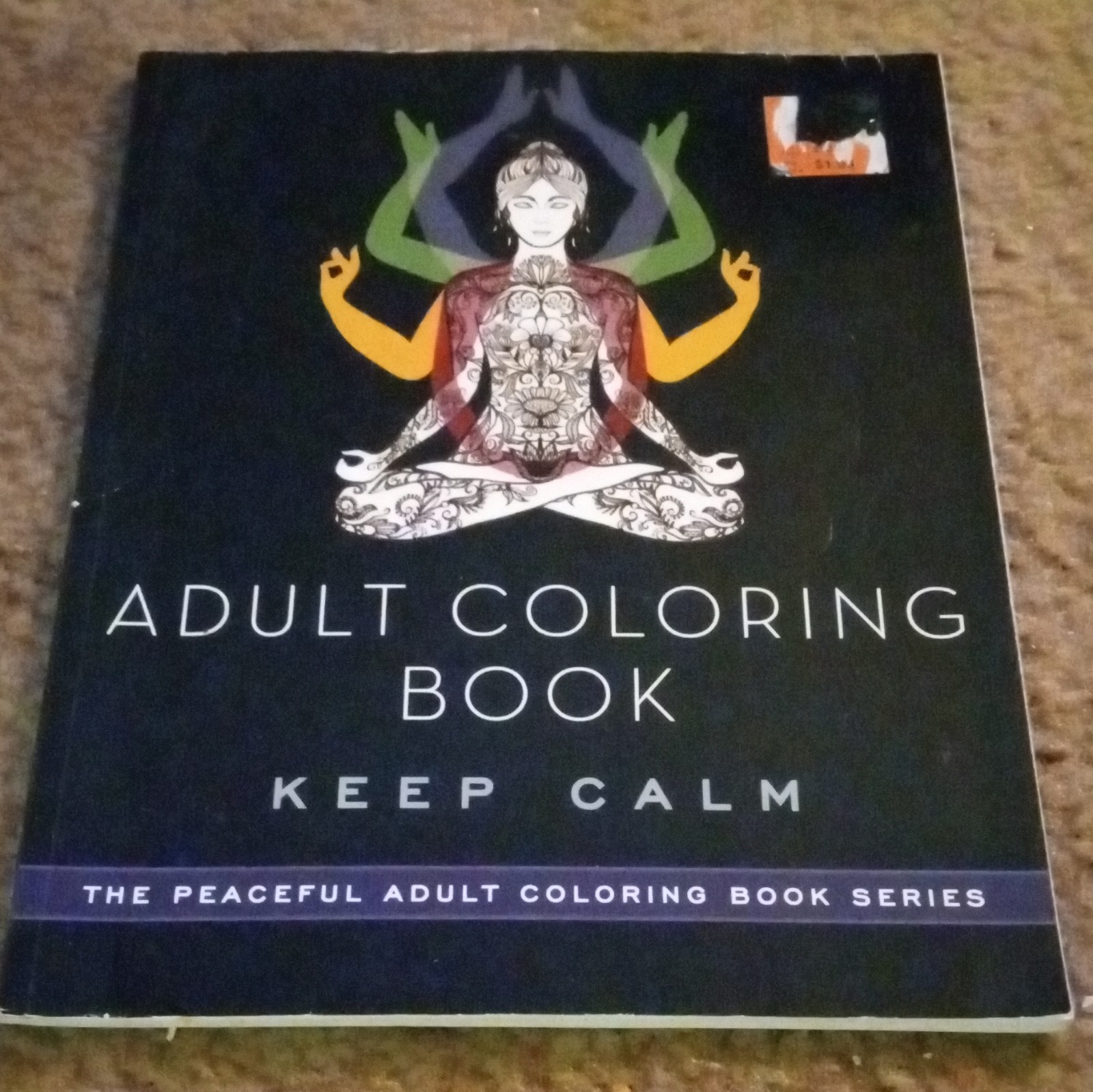 Skyhorse Publishing Peaceful Adult Coloring Keep Calm PB Adults Romanov