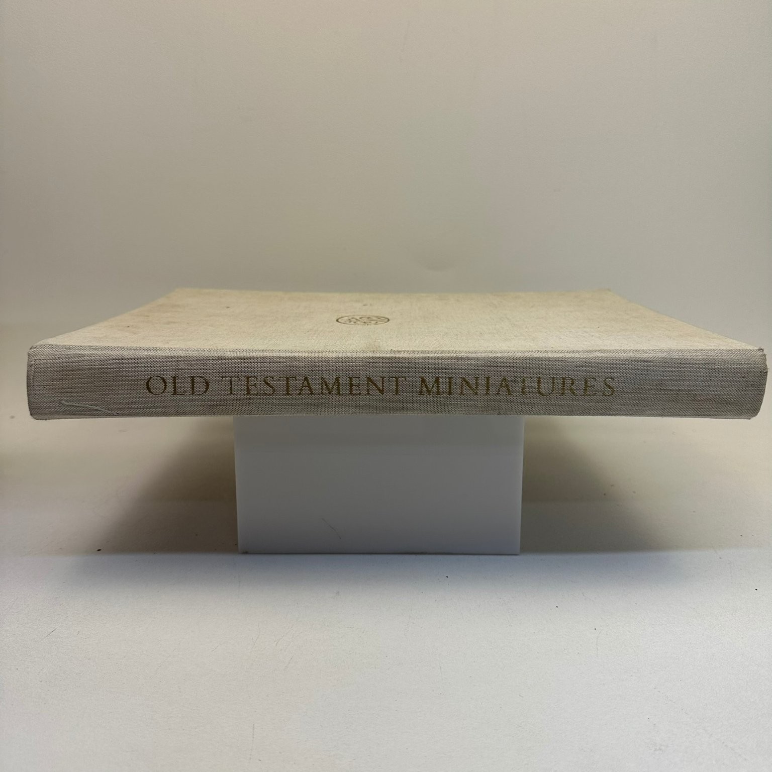 Old Testament Miniatures Cockerell 1973 Illustrated Facsimile George Braziller