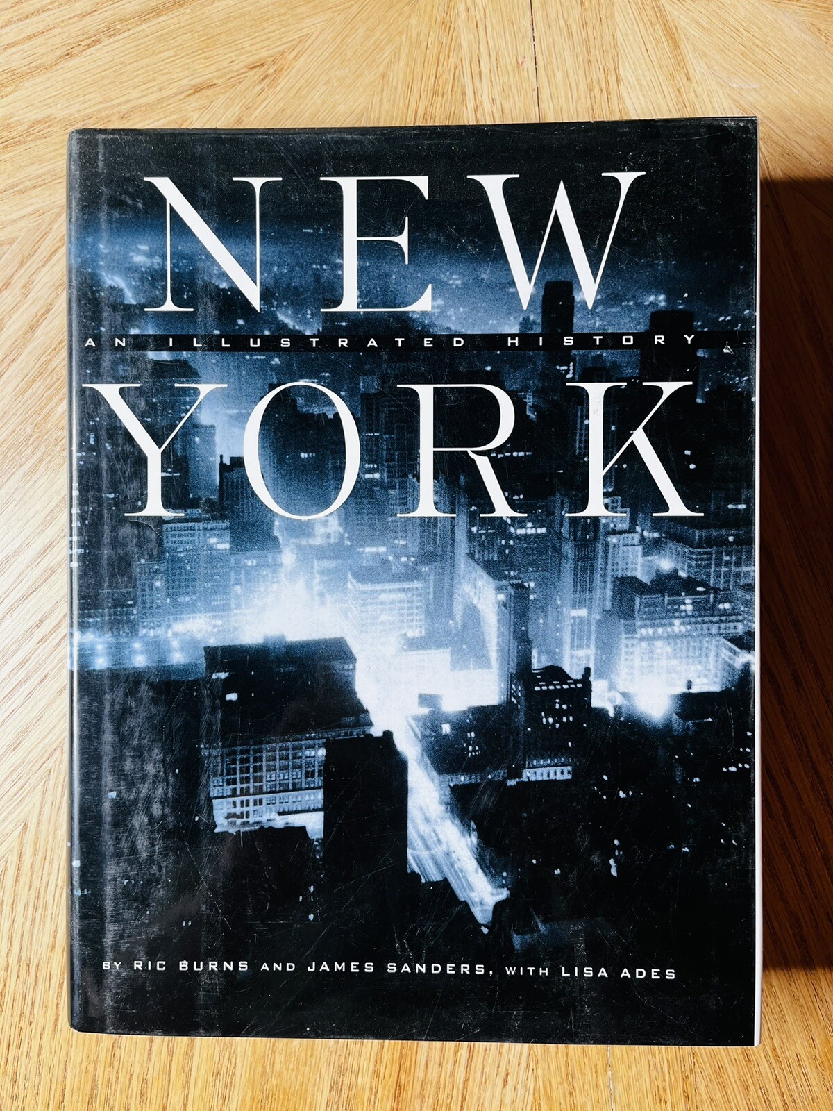 New York An Illustrated History Ric Burns 1999 Hardcover Large Illustrated