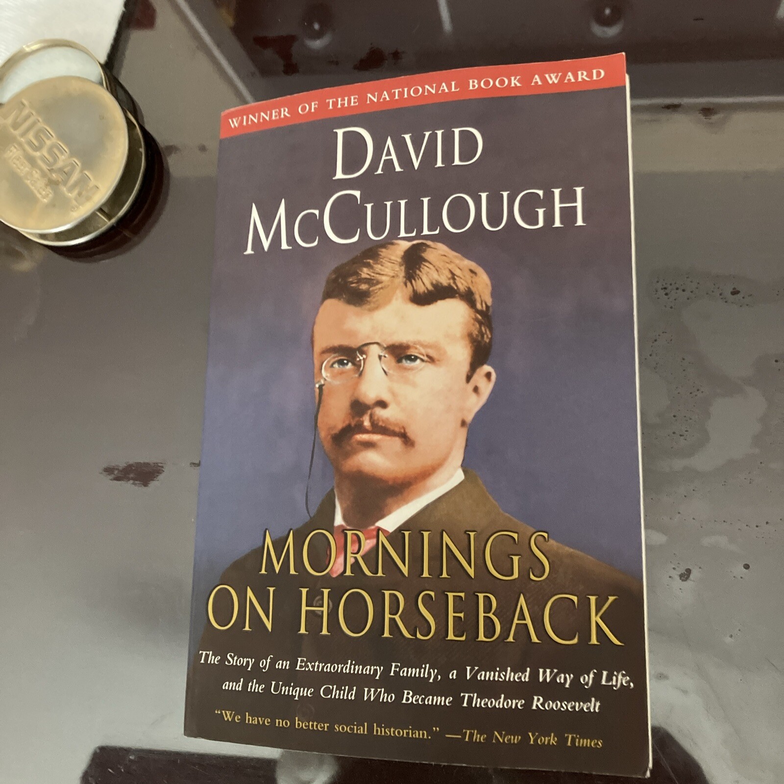 Mornings on Horseback by David McCullough, NEW Softcover, FREE SHIP