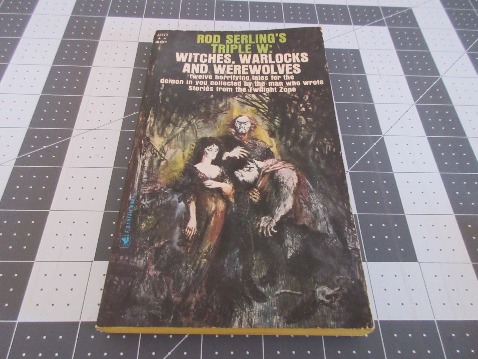 Rod Serling Triple W Witches, Warlocks and Werewolves Vintage Paperback