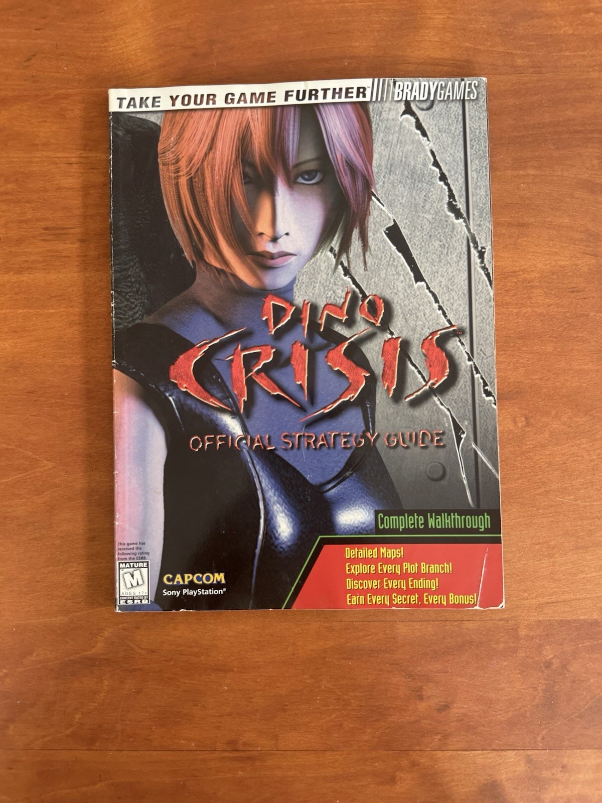 Dino Crisis BradyGames Official Strategy – Good Condition – RARE PlayStation 2