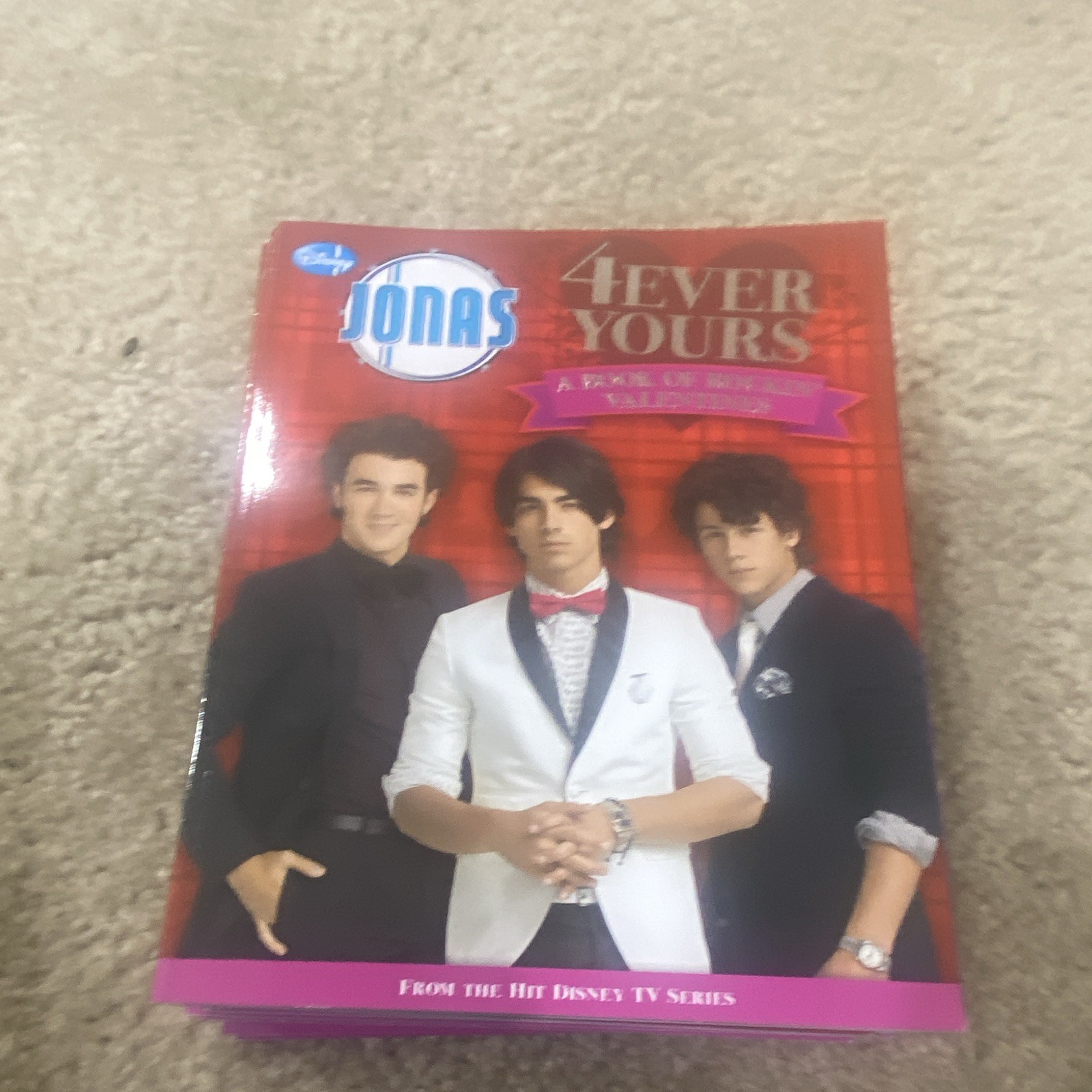 Disney Press Jonas Jonas 4ever Yours: A Book of Rockin’ Valentines TPB 2009