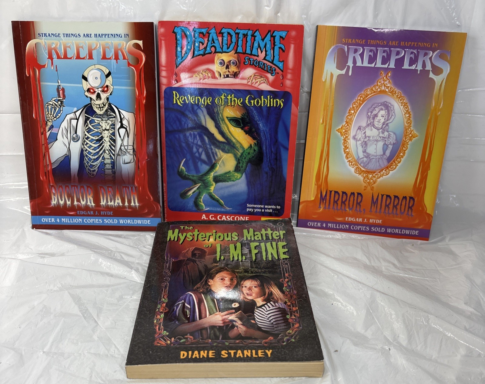 Strange Things , Lot of 4, Creepers, Deadtime, and Mysterious Matter