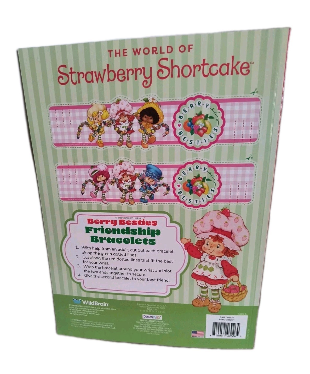 Strawberry Shortcake Jumbo Coloring & Activity Book Tear/Share Pages 🆕🆓 ship!