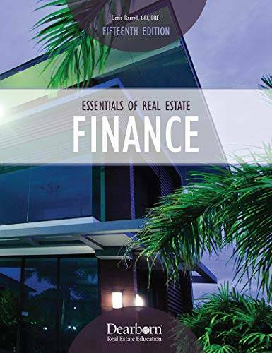 Essentials of Real Estate Finance 15th Edition – Paperback – GOOD