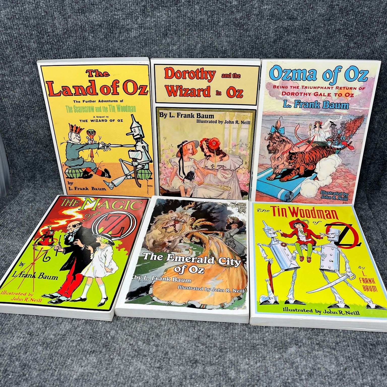 Oz Collection L. Frank Baum 1994 Illustrated Wilder Publications Fantasy Lot 6