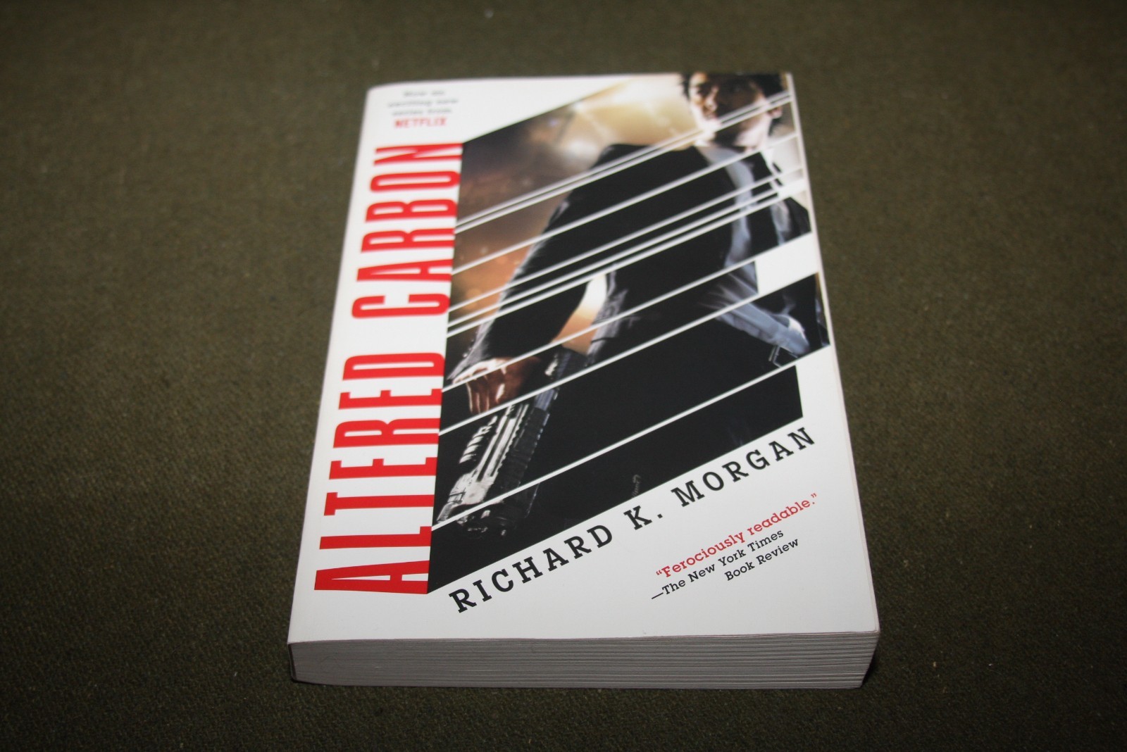 Altered Carbon by Richard K. Morgan 2017 TPB 25th Printing Del Rey SF