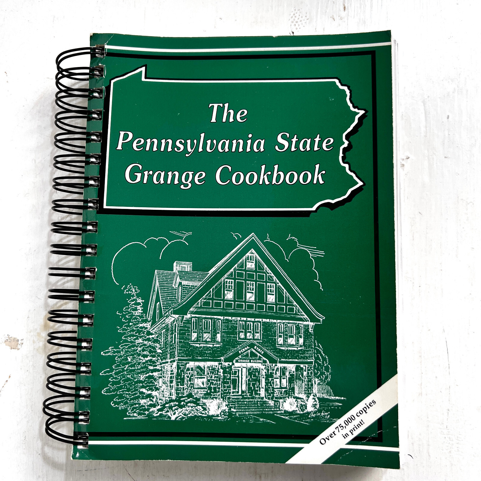 The Pennsylvania State Grange Cookbook 1993 Spiral Bound 432 Pages
