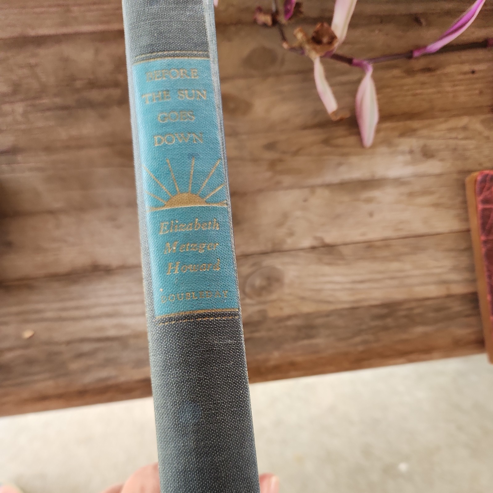 Before the Sun Goes Down : by Elizabeth Metzger Howard 1946 Hardcover 1348