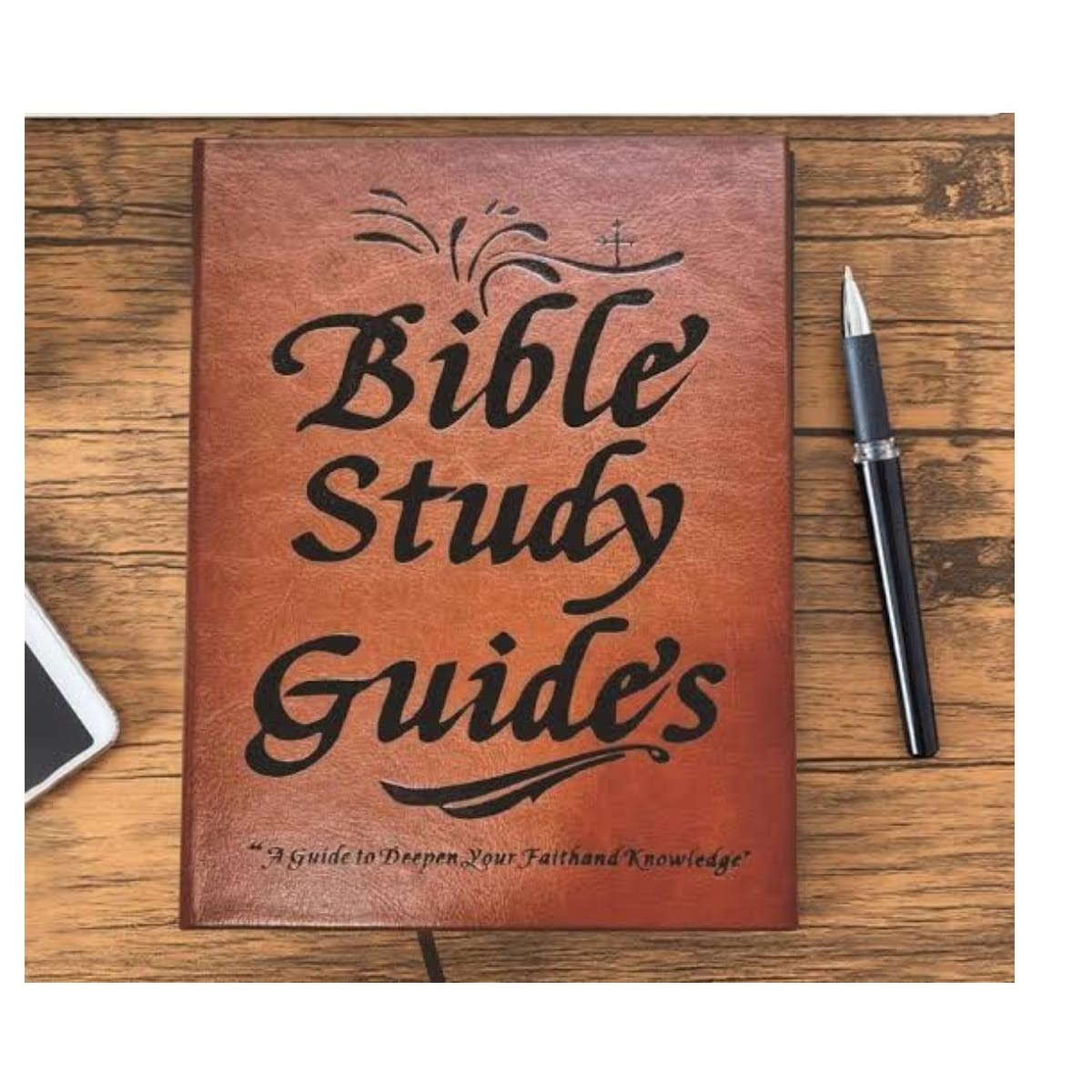 66-Page Bible Study Guide | Daily Devotional Journal | Christian Prayer Notebook