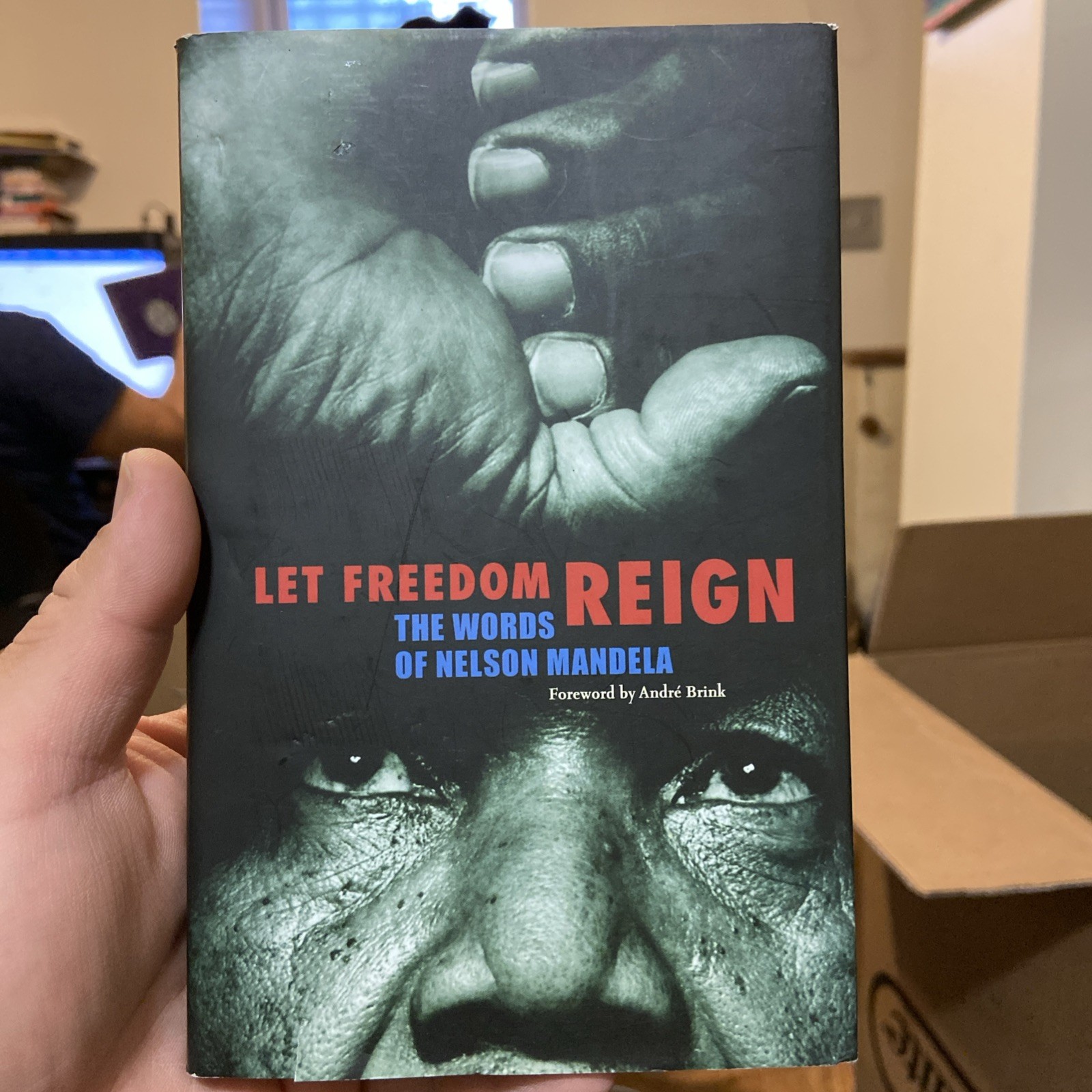 Let Freedom Reign Words of Nelson Mandela Biography Book