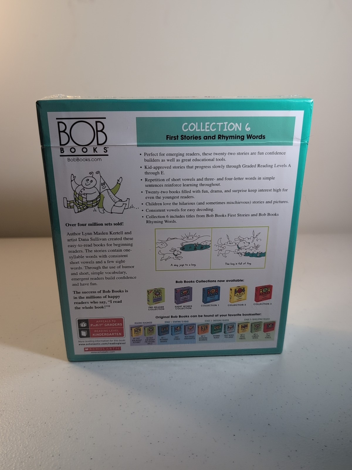 Bob Books Collection Set 6 First Stories & Rhyming Words Homeschool New Sealed