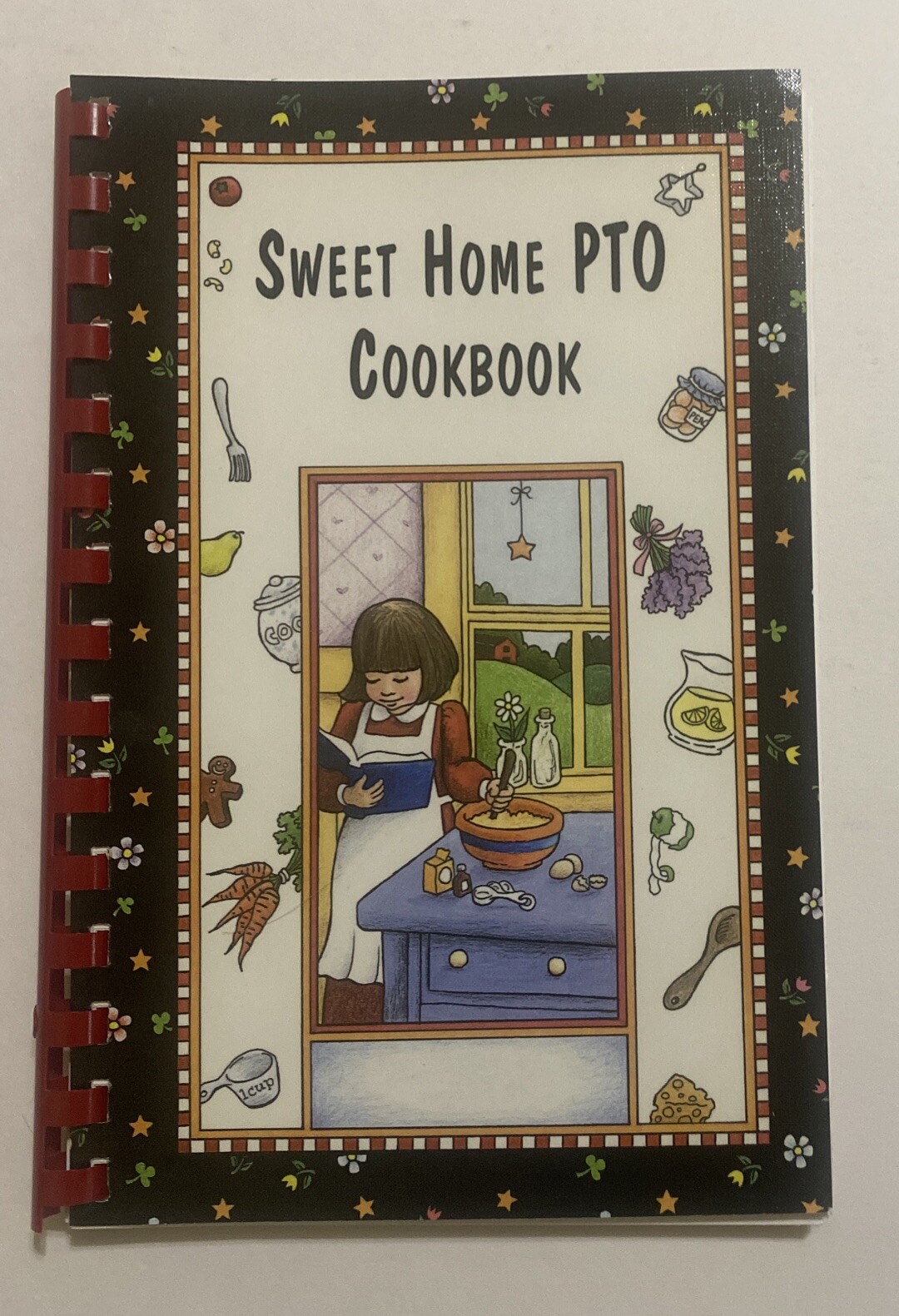 Sweet Home PTO Community Cookbook Texas Morris Press Spiral Bound