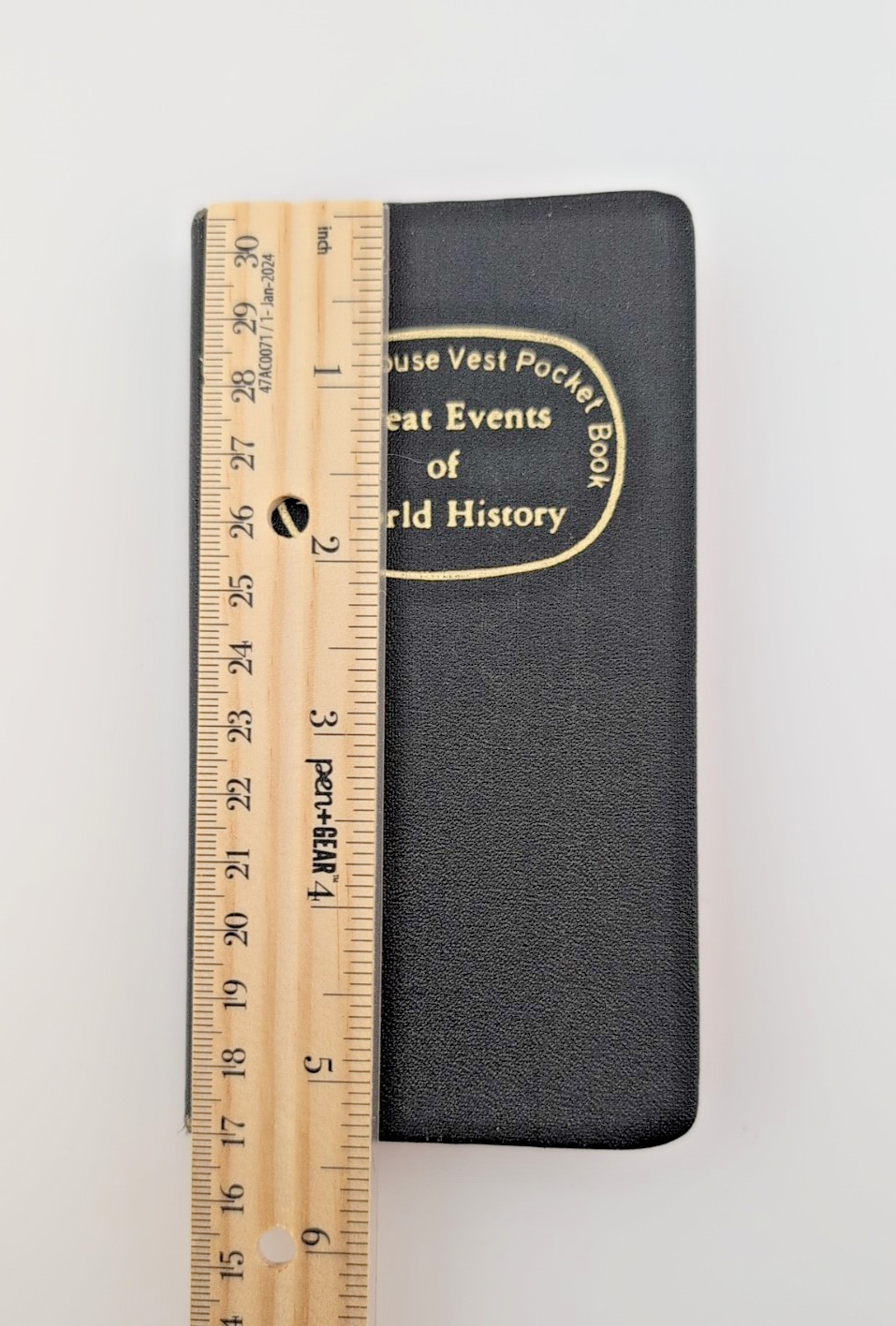 Random House “GREAT EVENTS OF WORLD HISTORY” Pocket Book, 1964