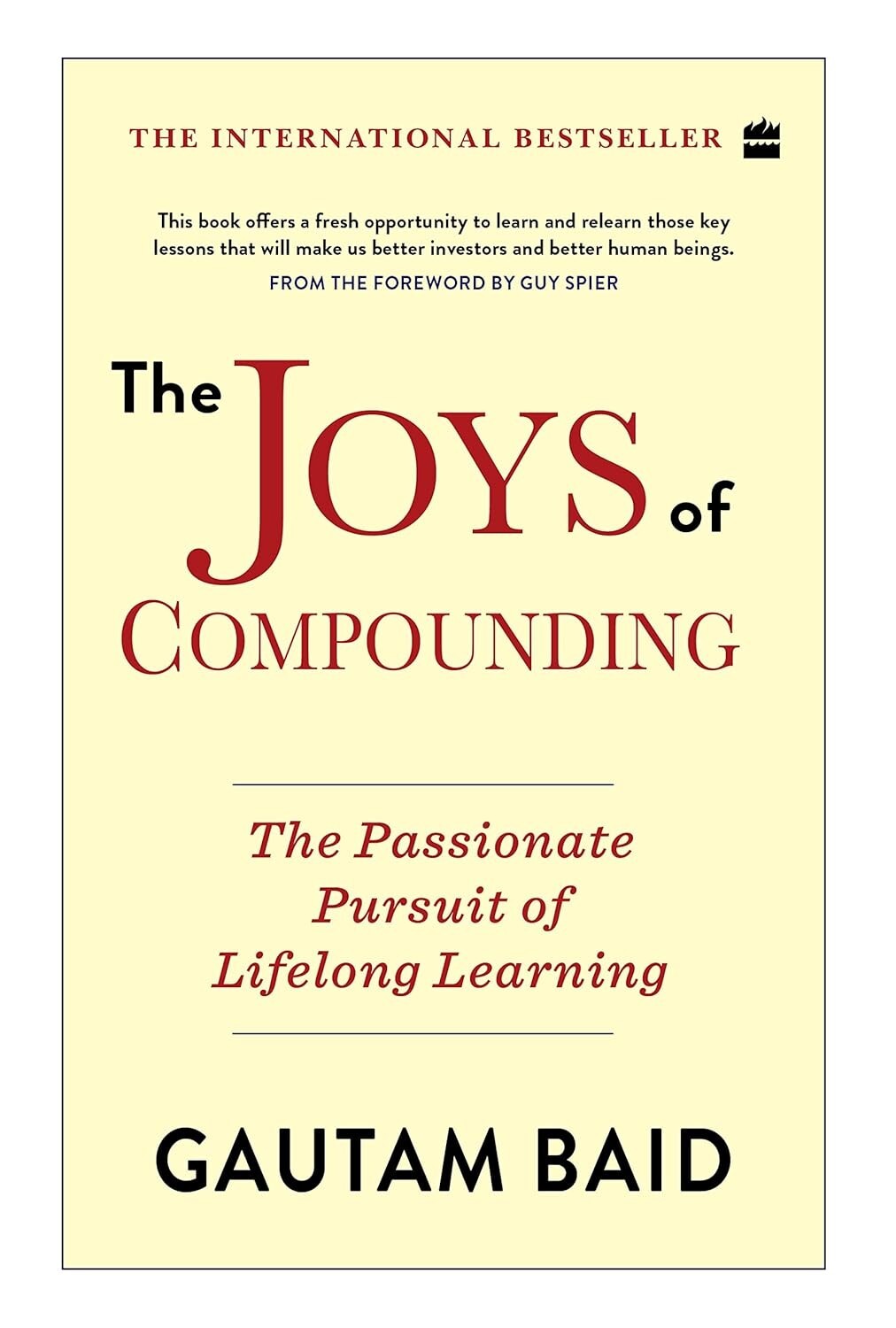 The Joys Of Compounding by Gautam Baid (Author ) [ new book ] free shipping