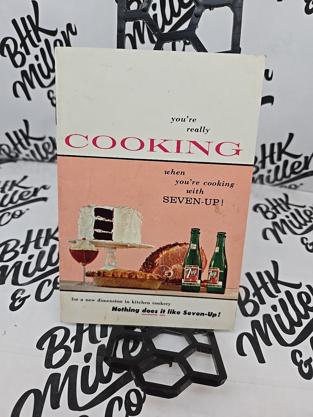 ​You’re Really Cooking with Seven-Up! 1957 Recipe Booklet 16 Pages Vintage Soda
