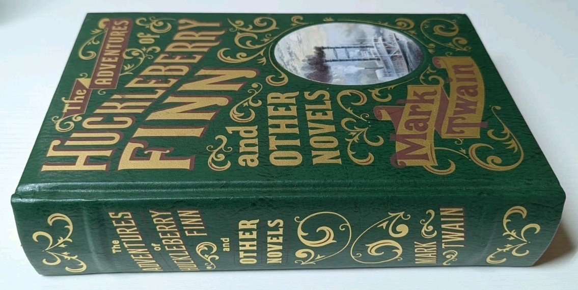 The Adventures of Huckleberry Finn & Other Novels Mark Twain Collectible Decor