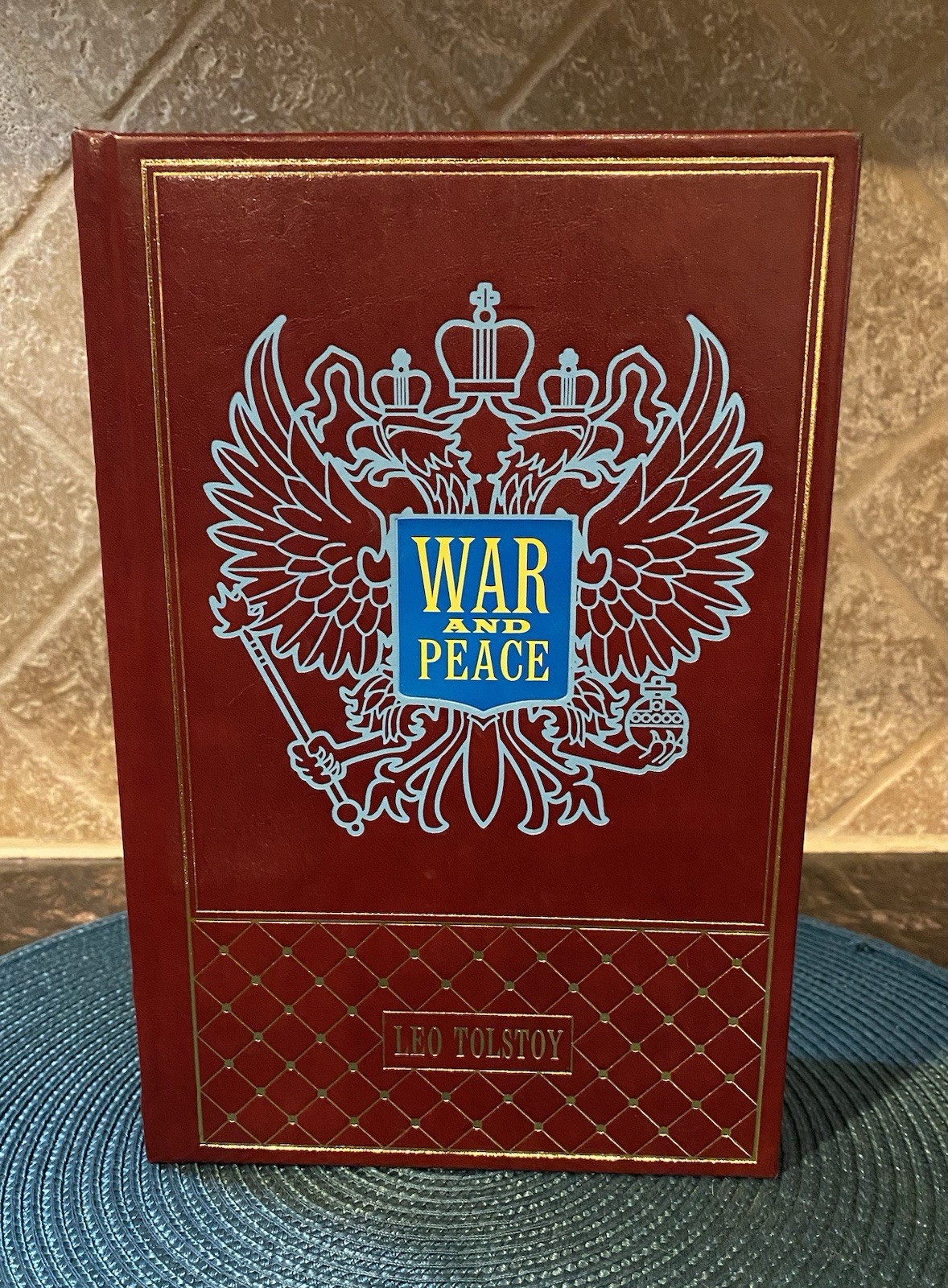 War And Peace Leo Tolstoy 2011 Canterbury Classics Leather Bound Book