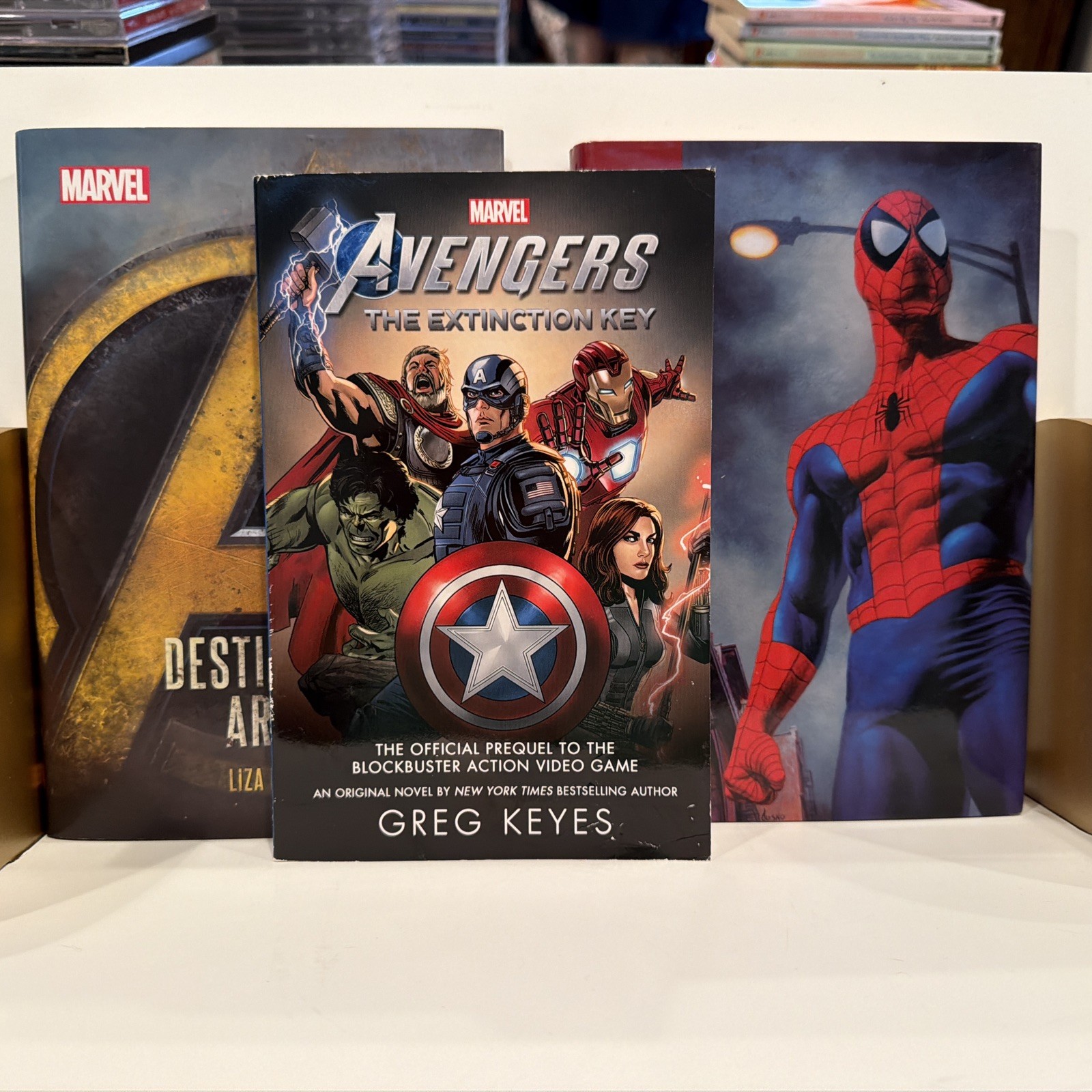 Lot Of 3 YA Books Super Heroes Avengers Spider-Man Young Adult