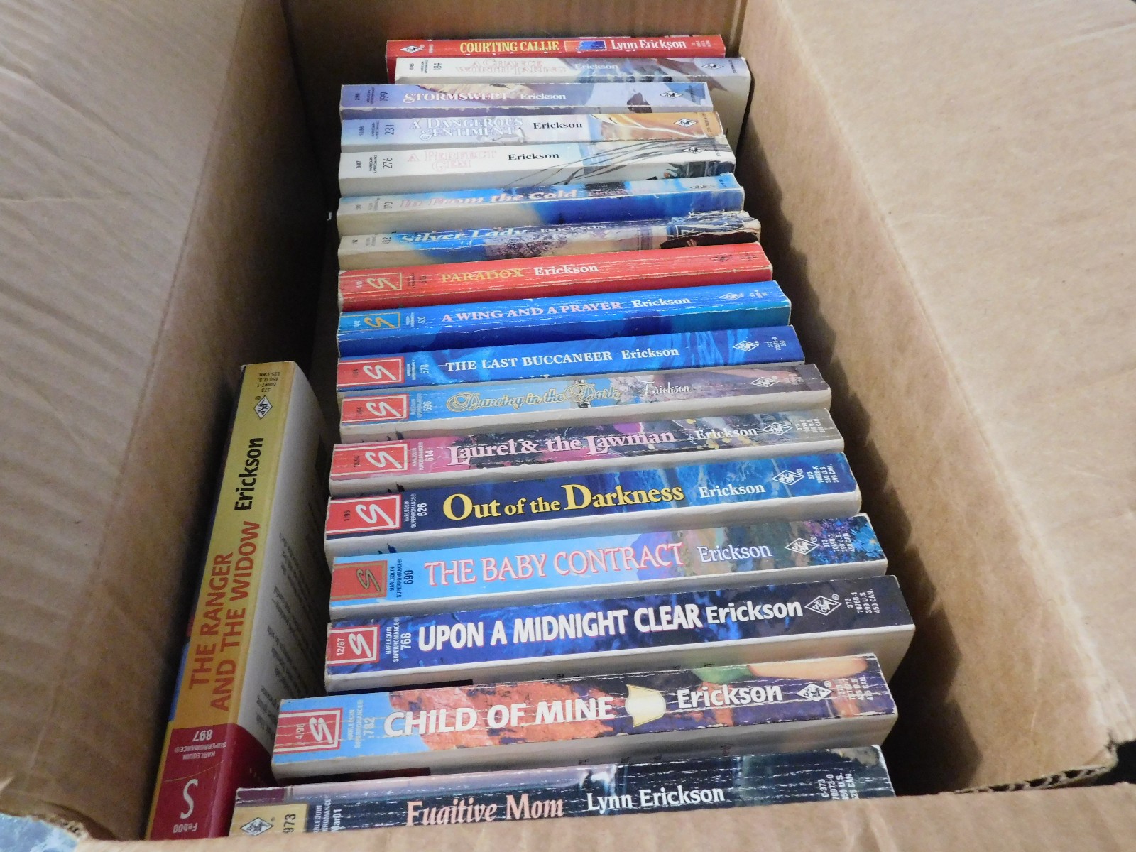 Harlequin Lynn Erickson lot of 18 Contemporary Romance Paperbacks