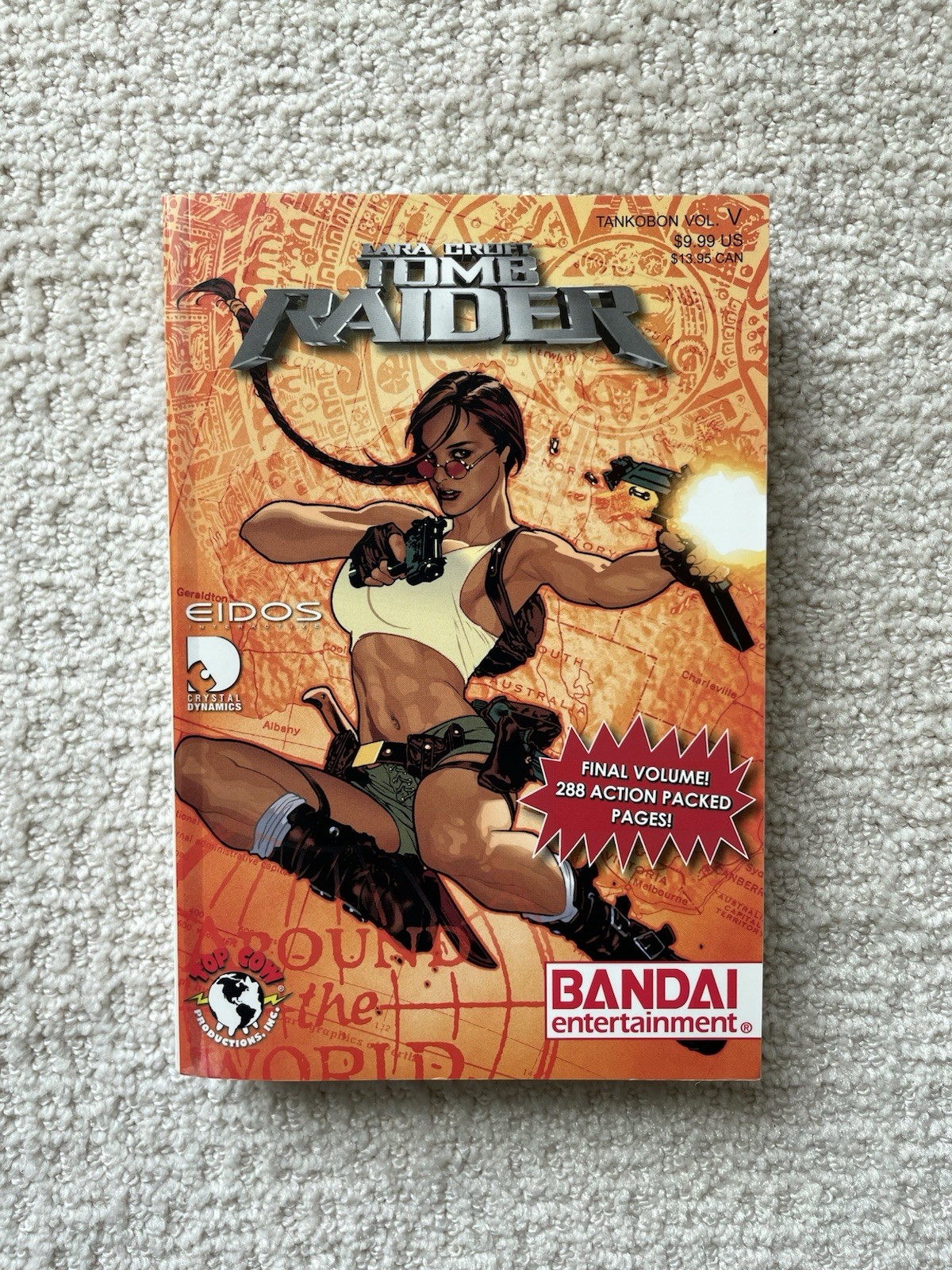 LARA CROFT: TOMB RAIDER TANKOBON VOLUME 5 (Bandai / Top Cow 2007 SC GN)