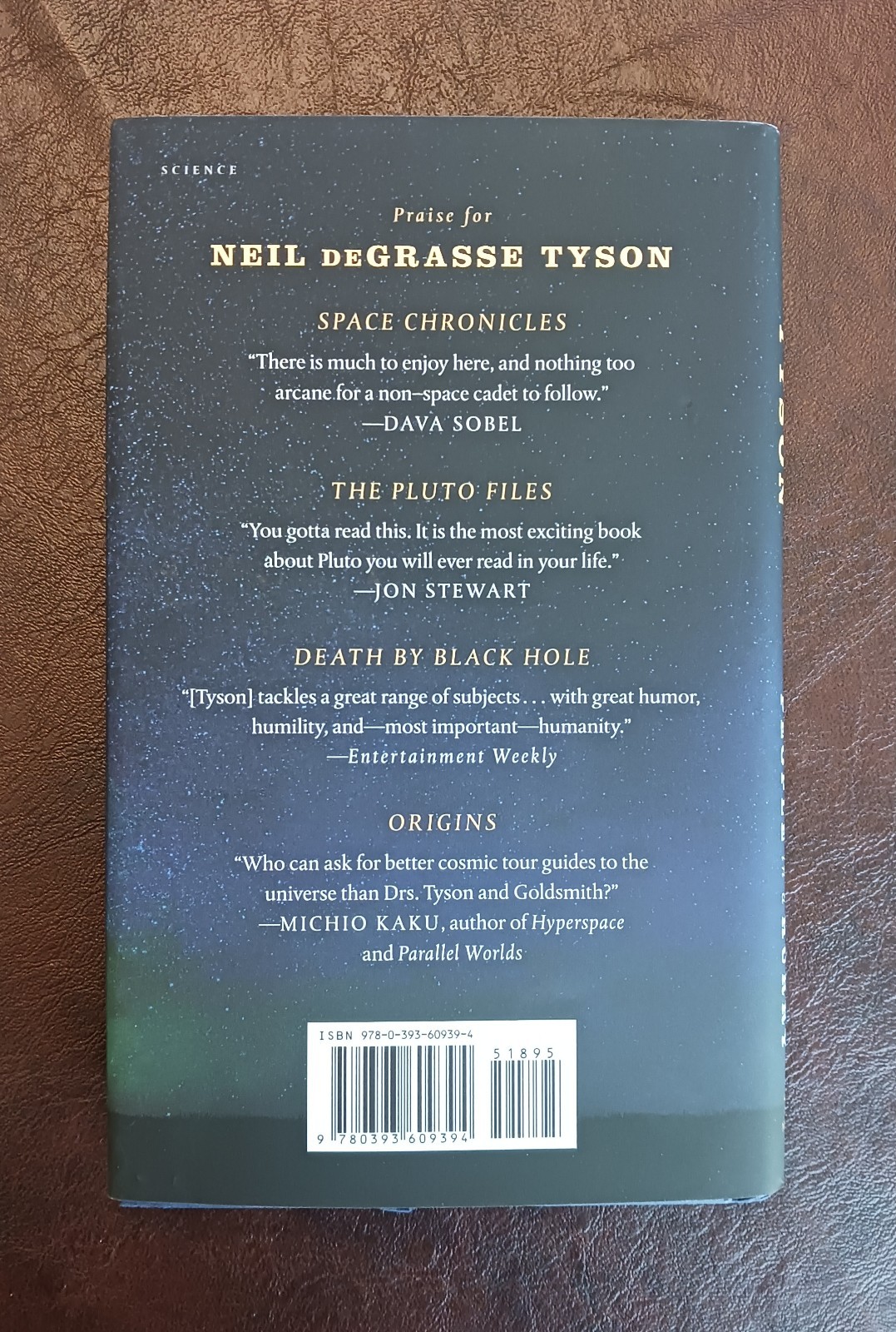 SIGNED Neil deGrasse Tyson Autographed Book – Astrophysics for People in a Hurry