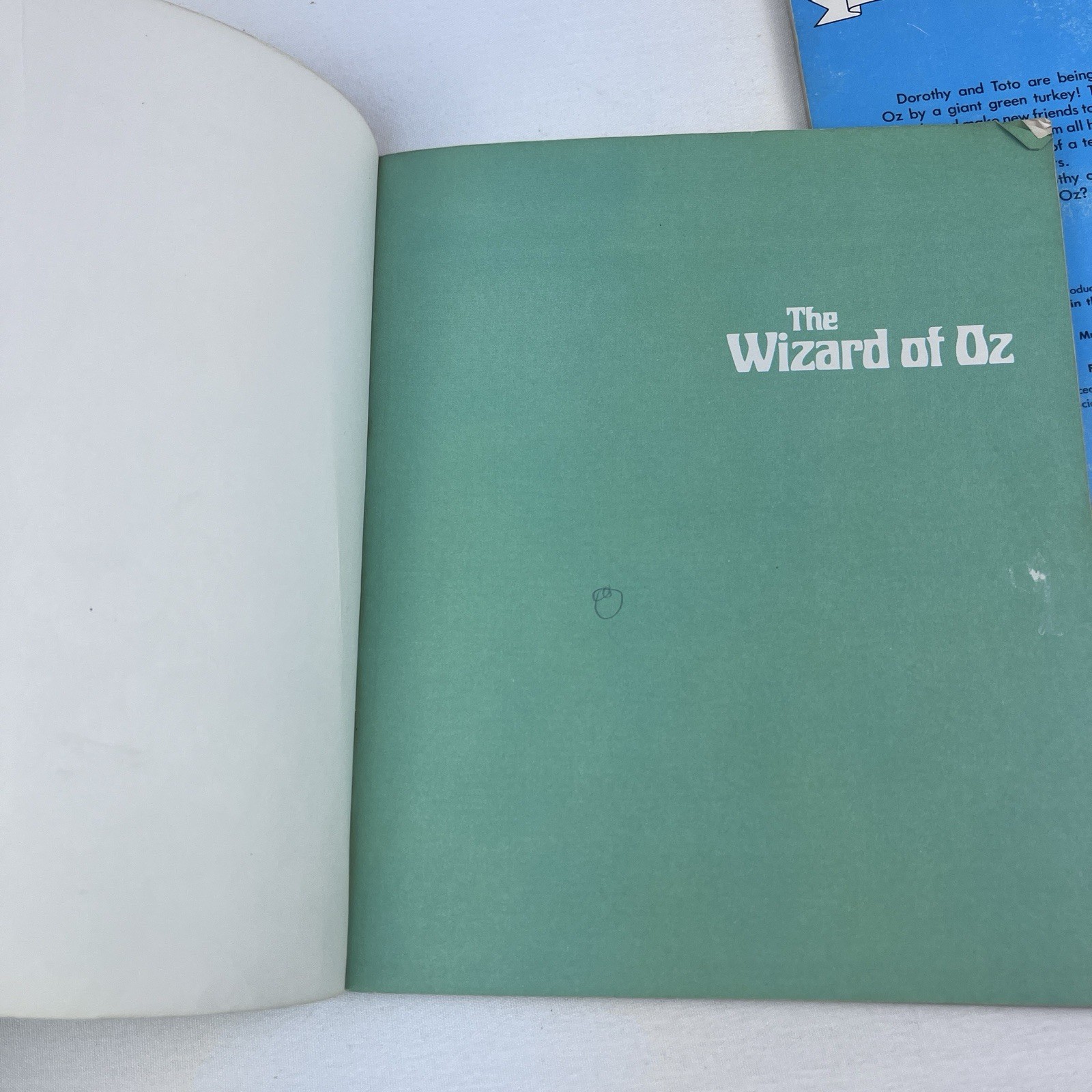 The Wizard of Oz Vintage Collectible Children’s Fiction Books Lot of 6 Disney US