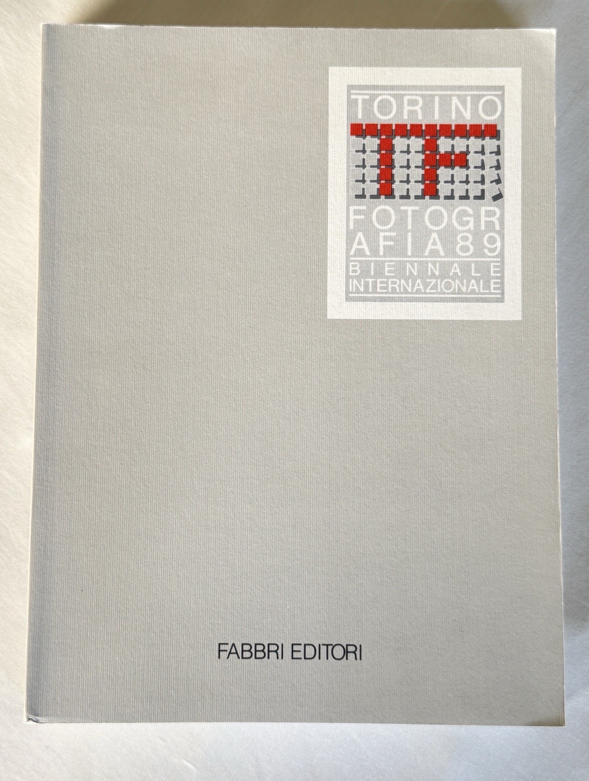 Torino Italy Fotografia Catalog Book Daniela Palazzoli Hockney Gottfried 1989