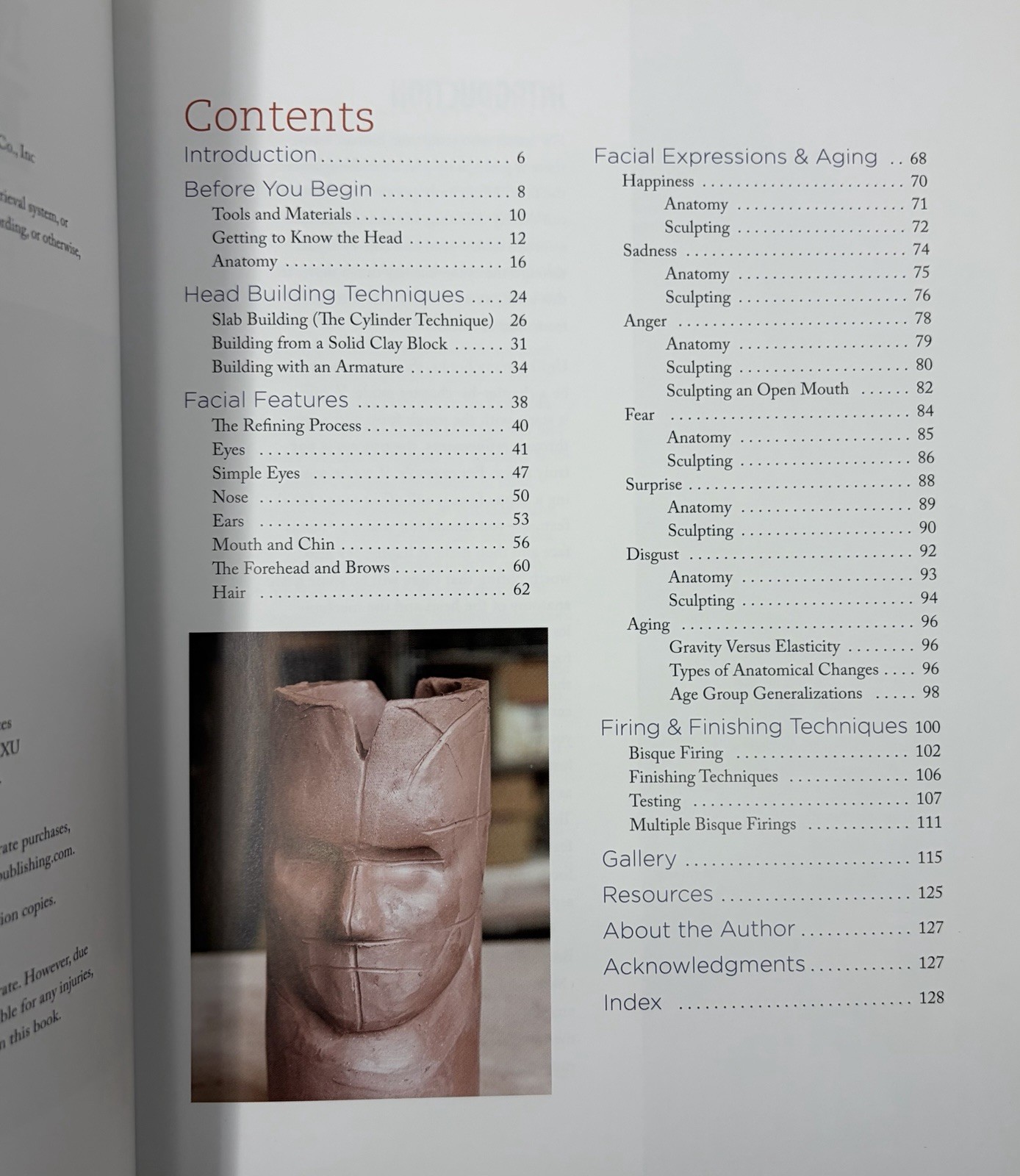Making Faces : Guide To Modeling The Head Face With Clay Book by Irvine Ceramics
