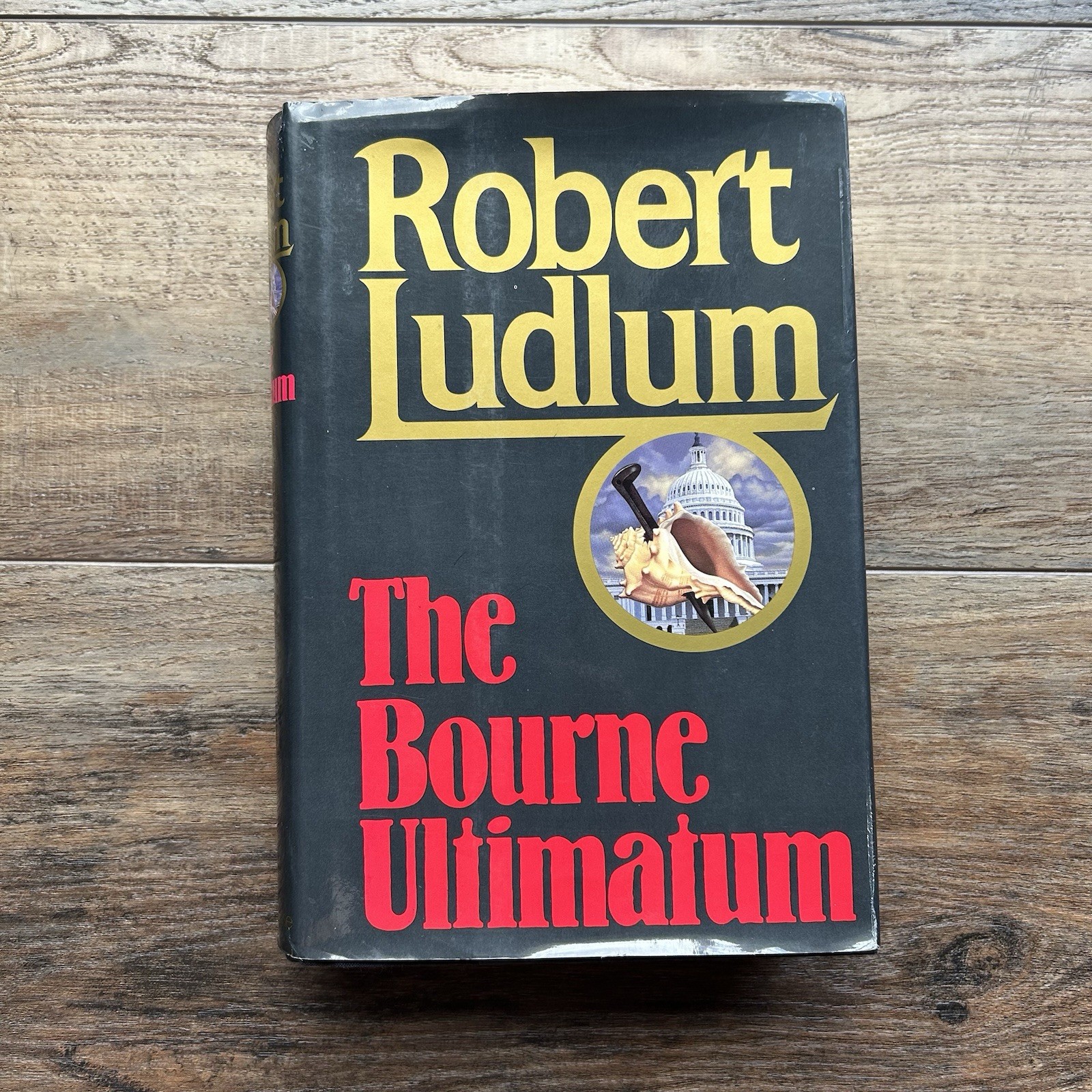 The Bourne Ultimatum 1st Edition Hardcover Book Robert Ludlum