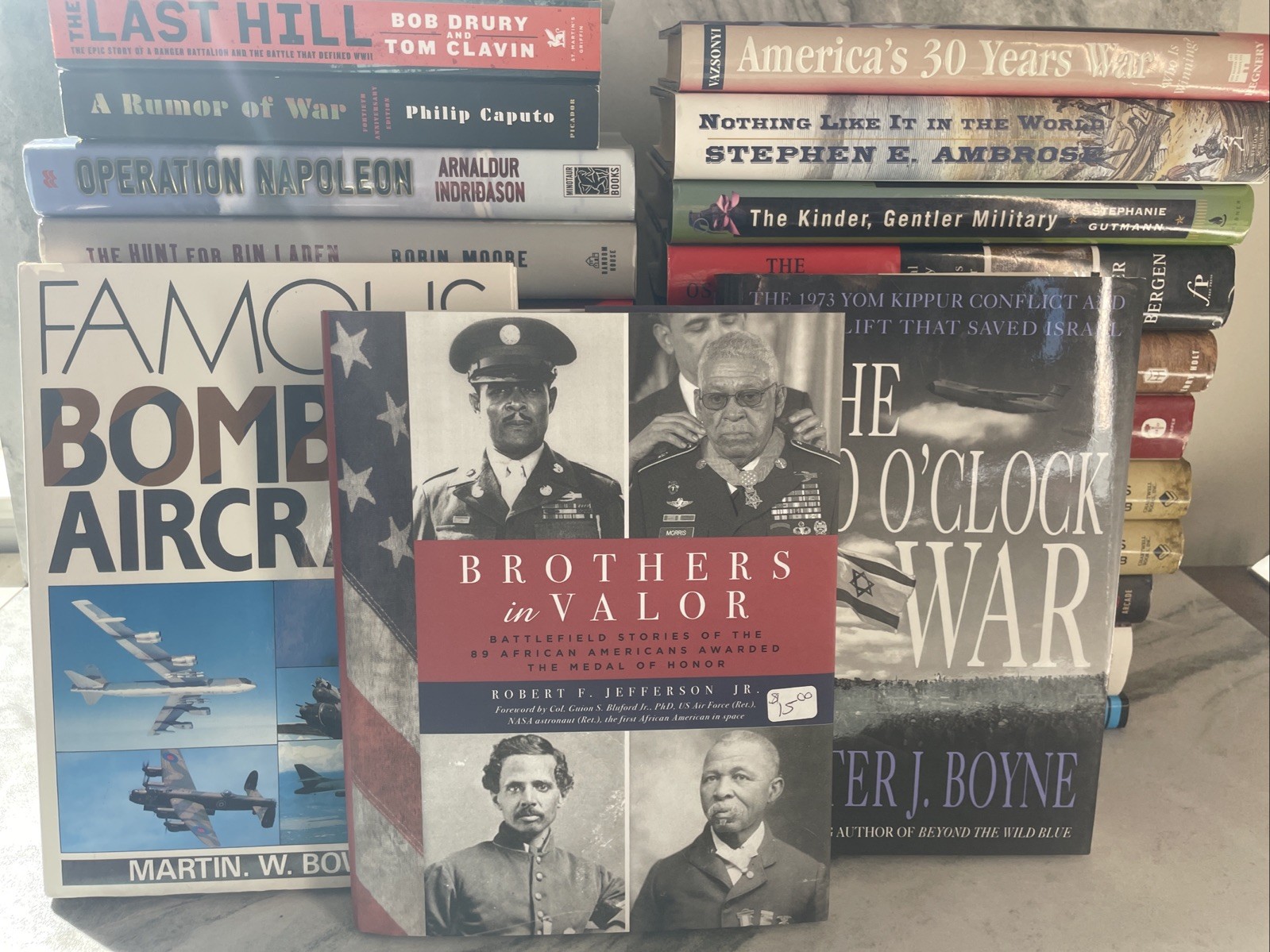 Military Non‑Fiction Books HC PBK • Pick Any 3 for $16 • Huge Variety
